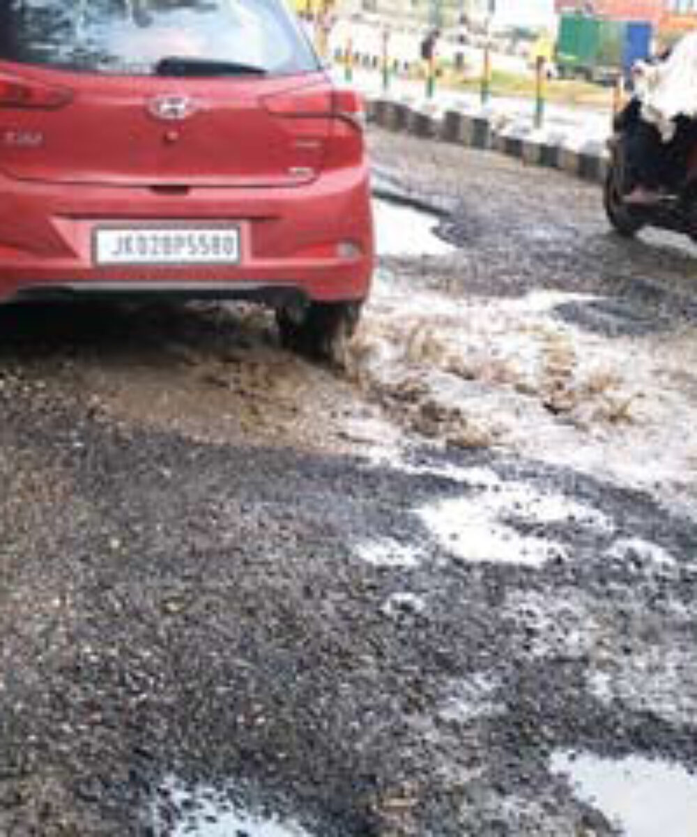Jammu: The City of Potholes?