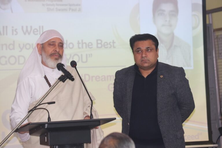 Shivang Satya Gupta at event