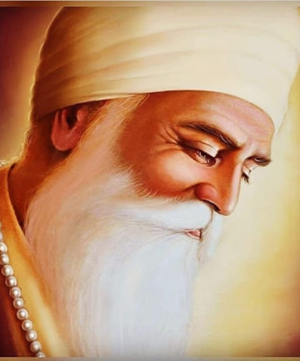 Guru Nanak Dev ji; the founder of Sikhism who preached communal harmony